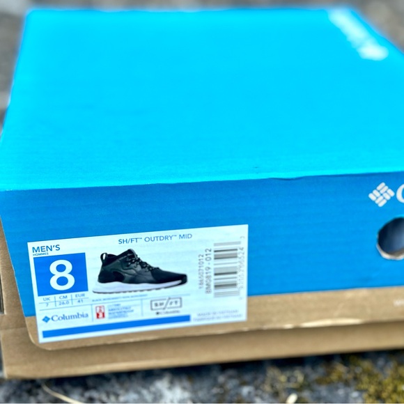 NIB MENS Columbia Sh/ft Outdry Mid Hiking Shoe Women's size 8 US - Picture 6 of 8